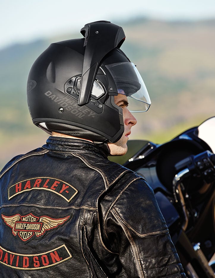 Cool harley davidson store helmets